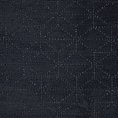 S3519 Indigo Fabric: S47, ANNA ELISABETH, CRYPTON, CRYPTON HOME, PERFORMANCE, EASY TO CLEAN, GEOMETRIC, CHENILLE, BLUE, INDIGO