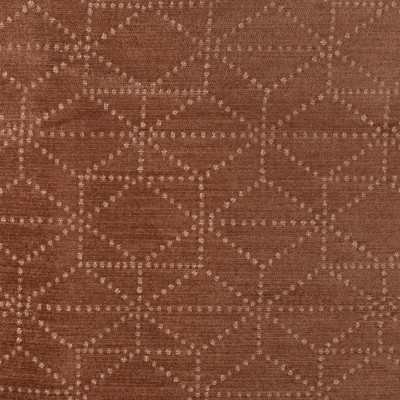 S3569 Rosewood Fabric: S47, ANNA ELISABETH, CRYPTON, CRYPTON HOME, PERFORMANCE, EASY TO CLEAN, GEOMETRIC, CHENILLE, PINK, MAUVE, ROSEWOOD