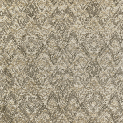 S3612 Ash Fabric: M05, GEOMETRIC, MEDALLION, CHENILLE, GRAY, GREY, NEUTRAL, ASH