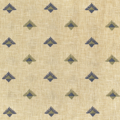 S3661 Slate Fabric: M05, DITSY, GEOMETRIC, EMBROIDERY, BLUE, GREEN, SLATE