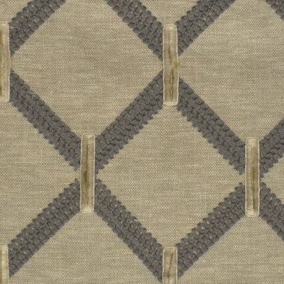 S3833 Fog Fabric: S51, EYELASH, FIL COUPE, DIAMOND, GEOMETRIC, EMBROIDERY, NEUTRAL, NATURAL