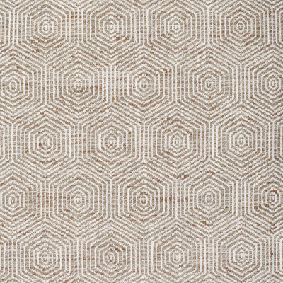 S3902 Natural Fabric: S52, MEDALLION, WOVEN, NEUTRAL, NATURAL