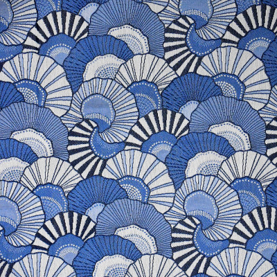 S5253 Indigo Fabric: