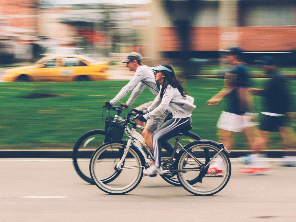 in quanti si può andare in bicicletta