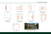 Juniper Floor Plan Additional Options.