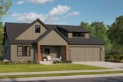 Lilac 2 Car Garage Farmhouse B Elevation
