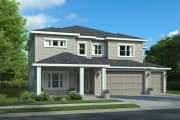 Sequoia 3 Car Contemporary C Elevation