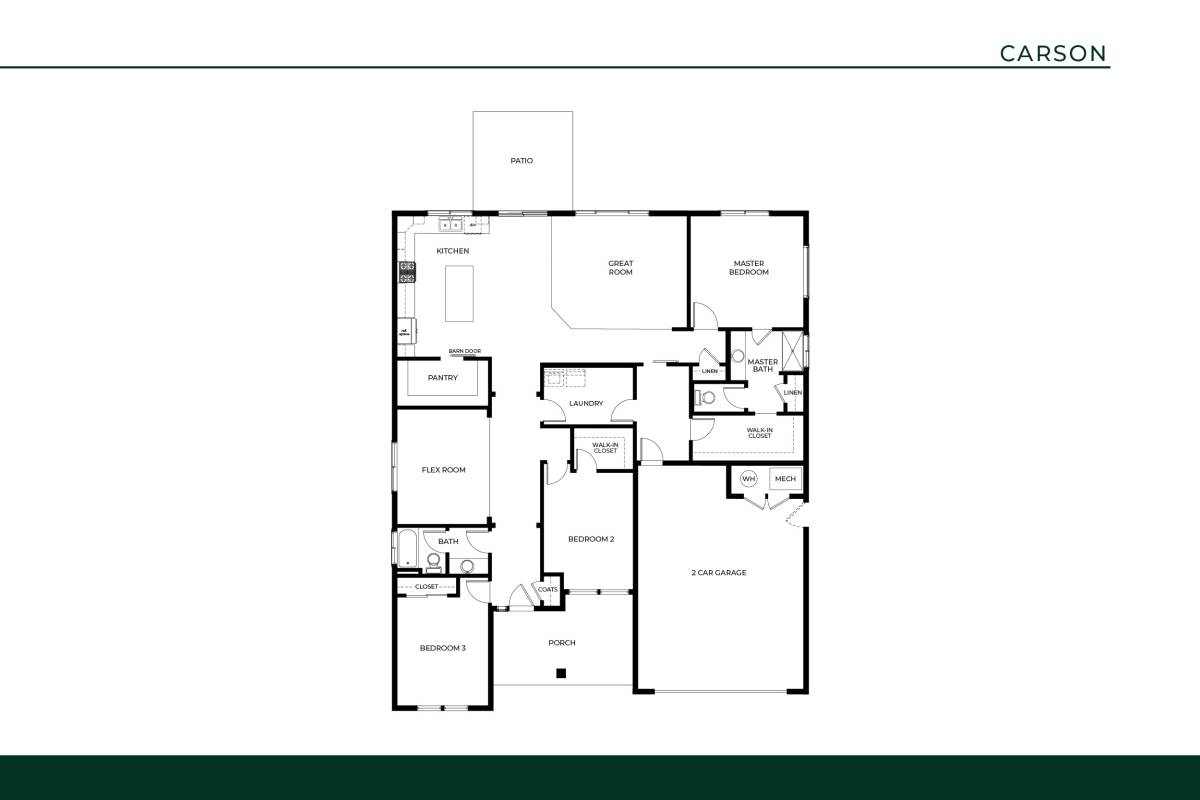Carson Main Floor Plan
