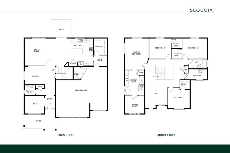 Sequoia Floor Plans