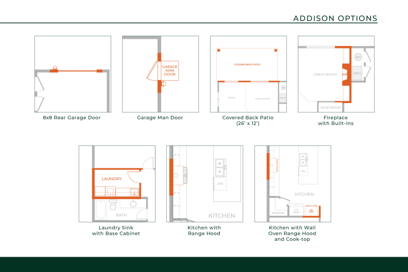 Addison additional Options