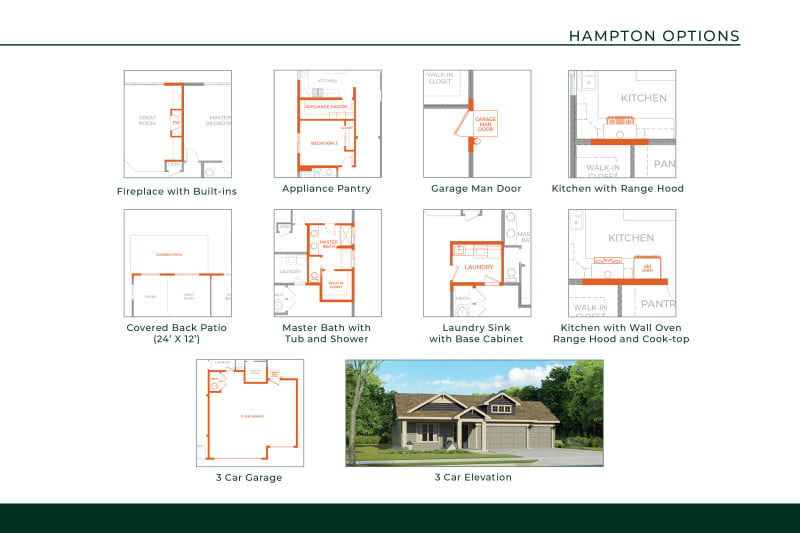 Hampton Additional Options