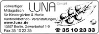 Firmenlogo von Luna Restaurant GmbH