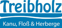 Firmenlogo von Treibholz - Kanu, Floß & Herberge
