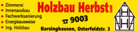 Firmenlogo von Holzbau Herbst GmbH