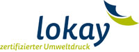 Firmenlogo von Druckerei Lokay e. K.