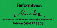 Firmenlogo von Reformhaus Mucke