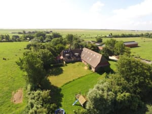 Der Biohof Edenswarf von oben