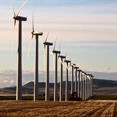 Windpark Kanada Pincher Creek Rocky Mountains