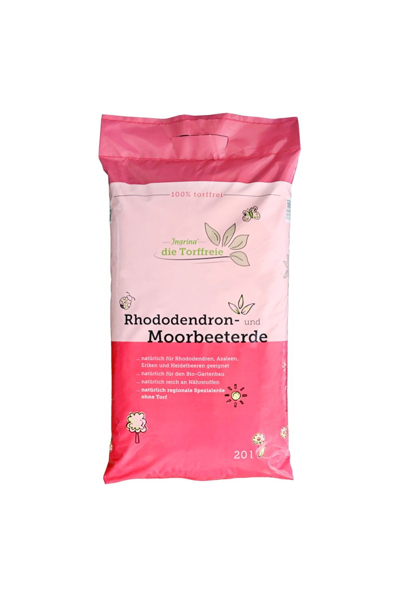 Ingrina - Rhododendron- und Moorbeeterde 20 Liter | © Die Torffrau - Ingrina