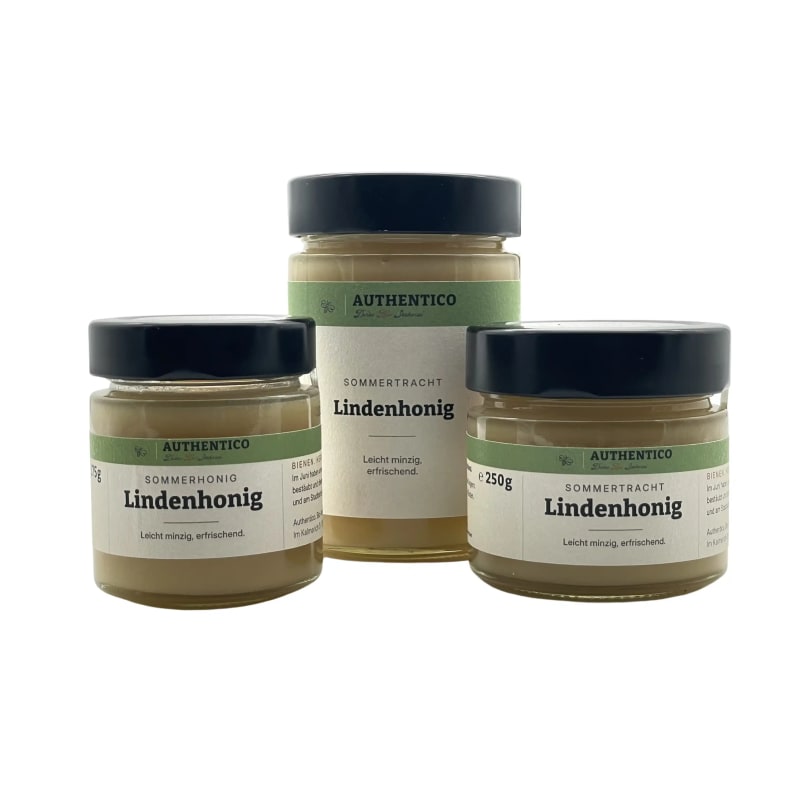 Honig in 3 Glasgrößen | © Authentico.bio