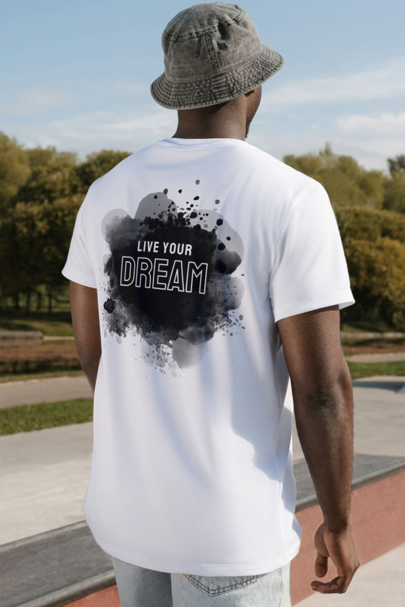 Live your Dream Tee - White | © Live your Dream Tee - White