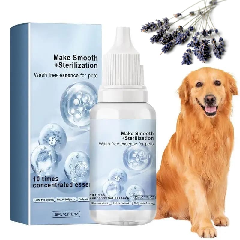 🐾 TRENDMOPS LAVENDOPET - Trockenshampoo für Glückliche Pfoten! 🌿  Schenke deinem pelzigen Freund die Pflege, die er verdient, mit unserem revolutionären Lavendopet Trockenshampoo! 🛁🐕🐈  Warum TRENDMOPS LAVENDOPET?  🌸 Pflege mit Liebe: Unser Trockenshampoo ist mit antibakteriellem Kokosöl und einer 10-fachen Essenz aus echtem Lavendel angereichert, um die Haut und das Fell deines Haustiers zu verwöhnen.  🌿 Natürliche Juckreizlinderung: Die beruhigende Wirkung von Lavendel hilft, lästigen Juckreiz zu lindern und sorgt für ein entspanntes Wohlbefinden bei deinem Liebling.  🐜 Floh- und Milbenabwehr: Schütze dein Haustier vor lästigen Plagegeistern! Unsere einzigartige Formel hilft, Flöhe und Milben fernzuhalten, damit dein Tier ungestört spielen kann.  🌴 Antibakterielle Kraft des Kokosöls: Kokosöl pflegt nicht nur das Fell, sondern wirkt auch antibakteriell, um Hautirritationen vorzubeugen und das Wohlbefinden deines Haustiers zu fördern.  🌿 Natürliche Frische für deinen Liebling!  🏆 Unser TRENDMOPS LAVENDOPET Trockenshampoo ist nicht nur ein Pflegeprodukt, sondern ein Lifestyle-Upgrade für dein Haustier. Verwöhne es heute mit der natürlichen Frische von Lavendel! 🌿🐾 | © Trendmops