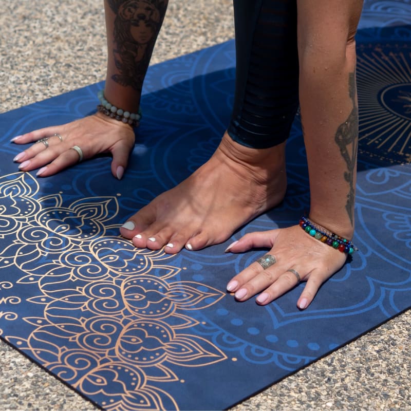 Yogamatten aus recycelter Mikrofaser | © Divasya