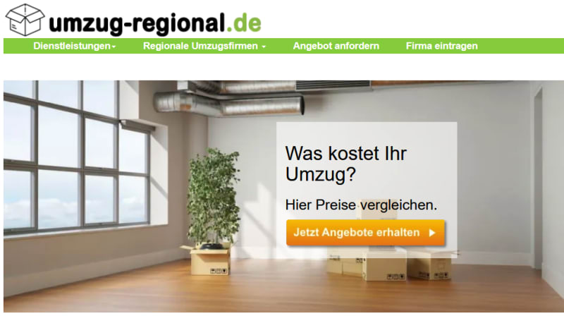 Startseite von www.umzug-regional.de | © www.umzug-regional.de