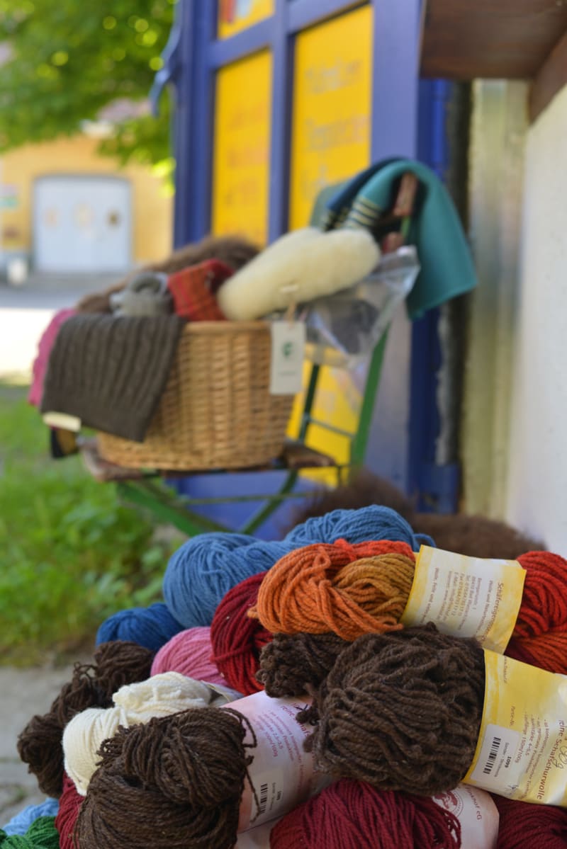 Strickwolle in nahezu allen Farben | © Schäfereigenossenschaft Finkhof eG