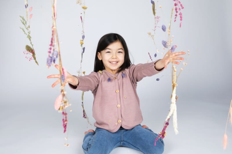 Kuschelig weicher Midlayer für den praktischen Zwiebellook.