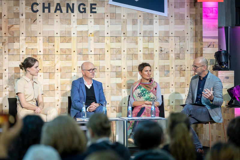 Diskussionsrunde Klimafestival