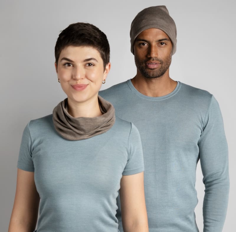 Unisex Wohlfühl-Looks in Wolle/Seide für jede Saison.