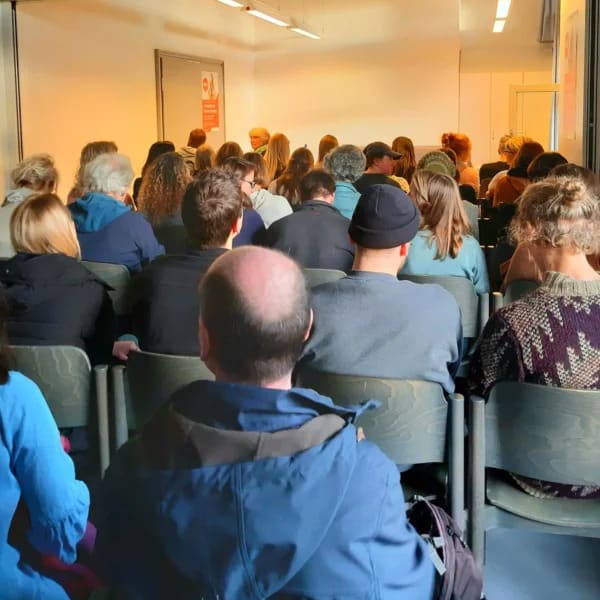 Vortrag auf der Lebensfreudemesse mit viel Teilnehmern