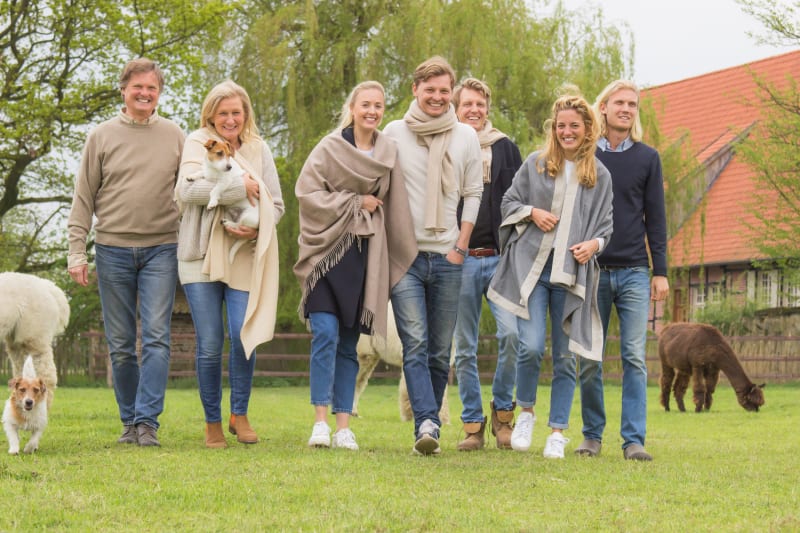 Familie Näsemann | © Abolengo de Alpaca