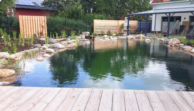 Teichbau | © Lebendige Gärten Bernd Will