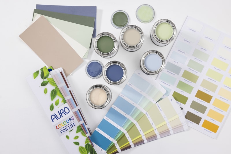 COLOURS FOR LIFE Farbtöne und Farbtonfächer | © AURO AG