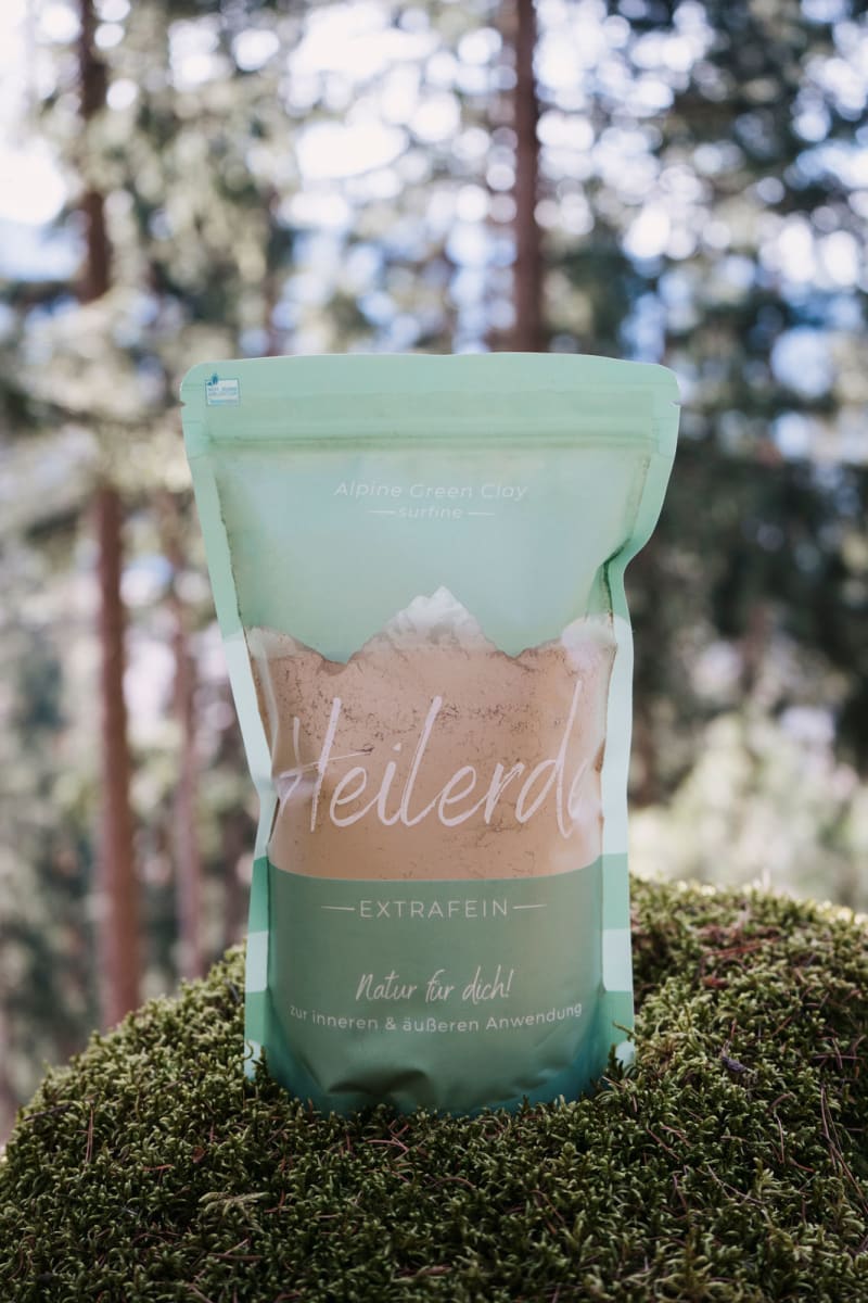 Heilerde 800g Packung  | © Alpine Green Clay