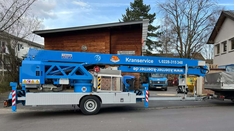 Kran- und Arbeitsbühnen-Service | © Körner + Körner Bedachungsgesellschaft mbH