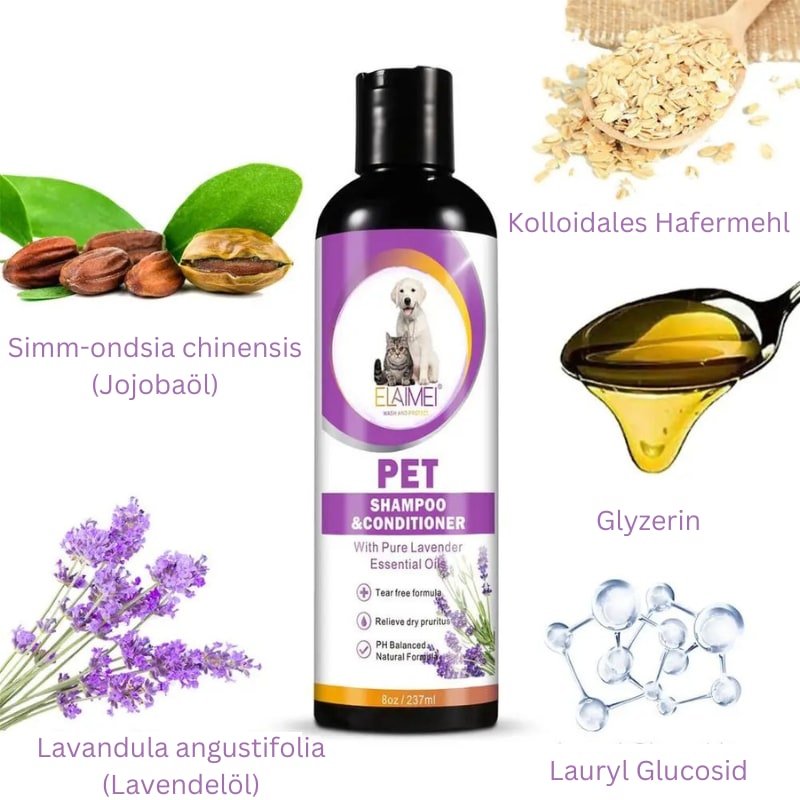 🌟 TRENDMOPS SCHAUMINA - Verwöhnen Sie Ihr Haustier mit Luxuspflege! 🚿🐾  Entdecken Sie das einzigartige TRENDMOPS SCHAUMINA Haustiershampoo - eine erfrischende Duscherfahrung für Hunde und Katzen! 🌿  Warum SCHAUMINA wählen?  🌸 Lang anhaltender Duft: Ihr Haustier wird nicht nur sauber, sondern duftet auch lang anhaltend frisch. Ein angenehmer Geruch für ein zufriedenes Tier!  🌱 Entfernt Milben, Schmutz & macht das Fell weich: Die fortschrittliche Formel von SCHAUMINA reinigt nicht nur effektiv, sondern sorgt auch für ein seidiges und weiches Fell. Milben und Schmutz haben keine Chance!  🛁 2-in-1 Shampoo & Spülung: Zeit sparen mit dieser kombinierten Pflege! Reinigung und Pflege in einem Produkt - für ein rundum gepflegtes Haustier.  🦠 Geruchsschutz: Natürliche Pflanzenextrakte schützen vor unangenehmen Gerüchen, damit Ihr Haustier stets frisch bleibt.  🌿 Natürliche Inhaltsstoffe: Die einzigartige Formel enthält natürliche Pflanzenextrakte, die die Haut beruhigen und das Fell gesund und glänzend machen.  So verwenden Sie SCHAUMINA:  🚿 Befeuchten Sie das Fell Ihres Haustiers. 🌊 Tragen Sie SCHAUMINA auf und massieren Sie es sanft ein. 🛁 Gründlich abspülen und das duftende, gepflegte Ergebnis genießen! 🌈 Ihre Haustiere verdienen nur das Beste!  🛍️ Bestellen Sie jetzt TRENDMOPS SCHAUMINA und schenken Sie Ihrem Haustier die Pflege, die es verdient. Ein glückliches Haustier bedeutet ein glückliches Zuhause! 🛍️🐾🚿 | © Trendmops