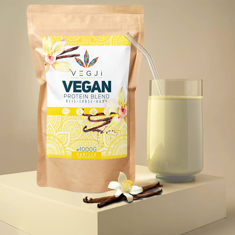 Veganes Proteinpulver Vanille | © veganfitness.de