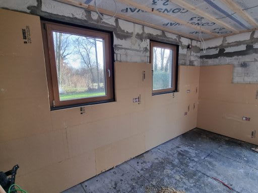 Lehmunterputz auf Innenwand | © Bauausführung Vonnekold