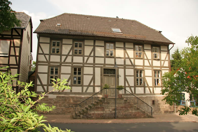 Fachwerkrestaurierung und Fassade Pfarrhaus Hedemünden | © Lisa Witte & Sohn oHG