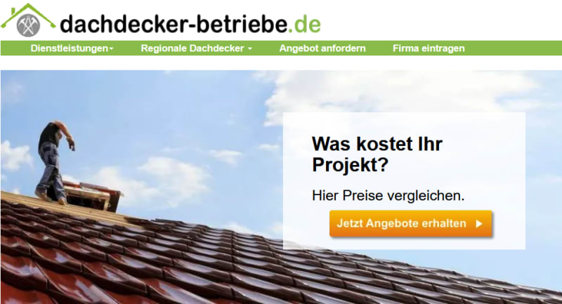 Startseite www.dachdecker-betriebe.de | © www.dachdecker-betriebe.de