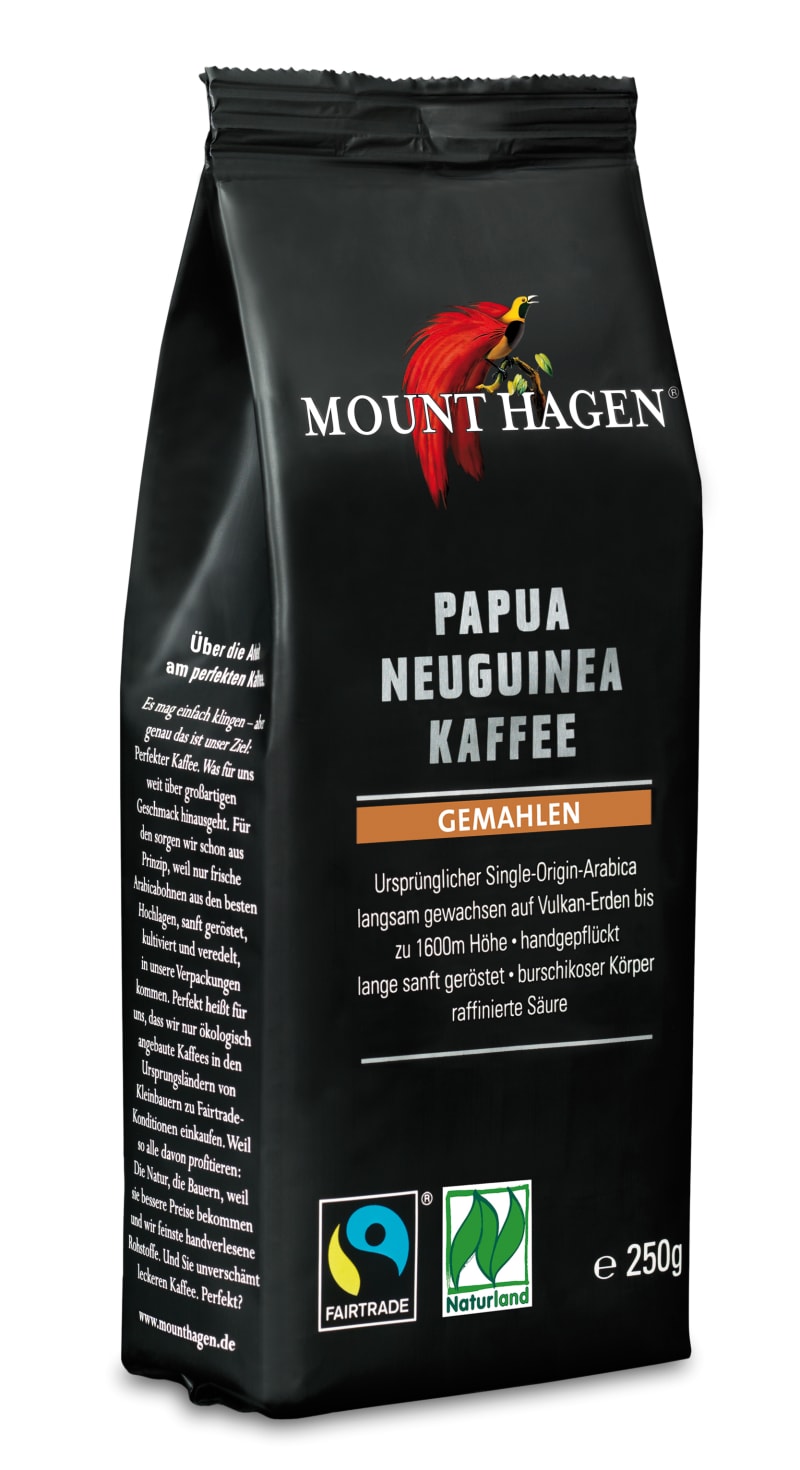 Mount Hagen Papua Neuguinea Kaffee gemahlen in der 250g-Packung