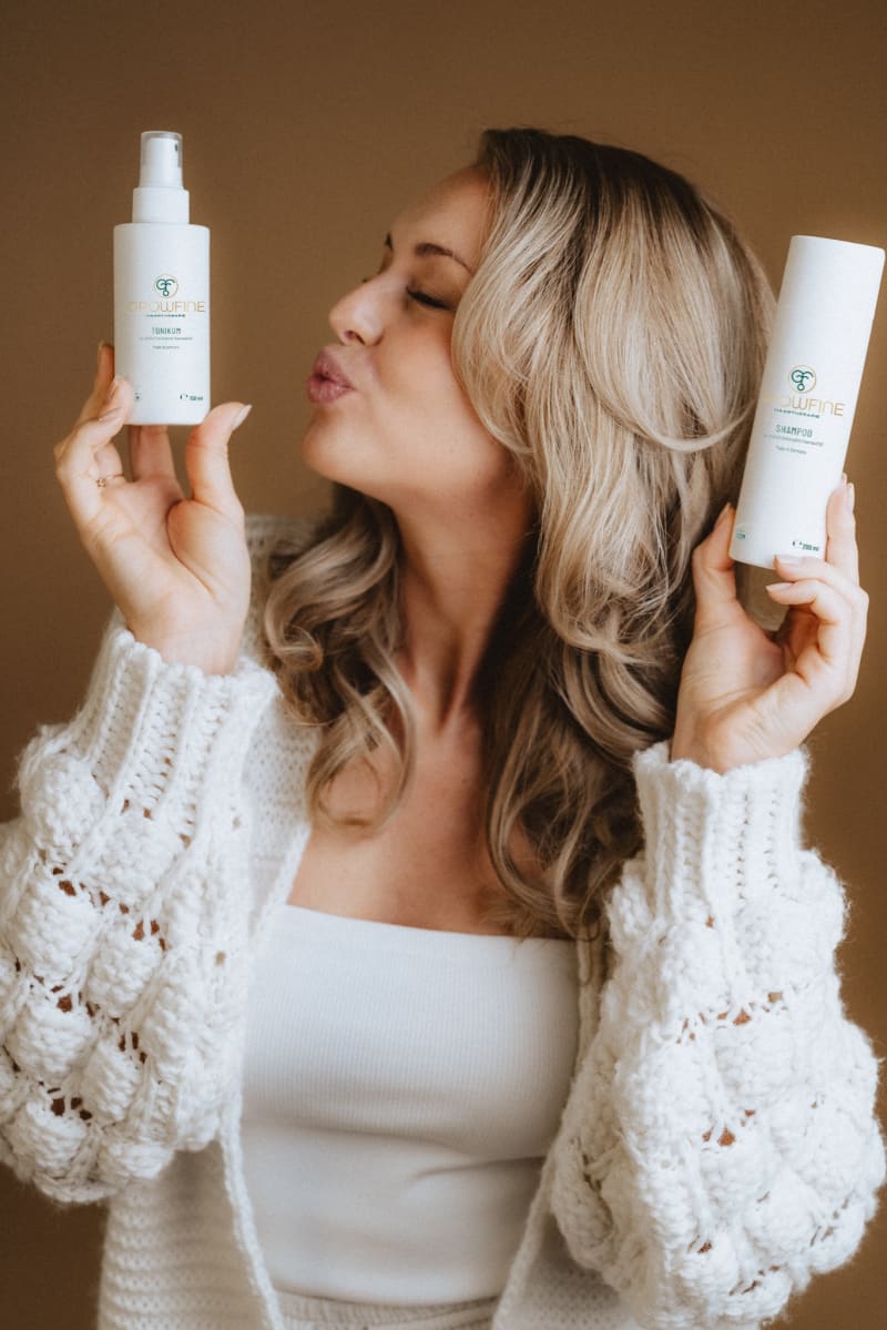 Growfine Shampoo, Conditioner | © Shampoo & Conditioner bei Haarverlust und dünner werdenden Haaren