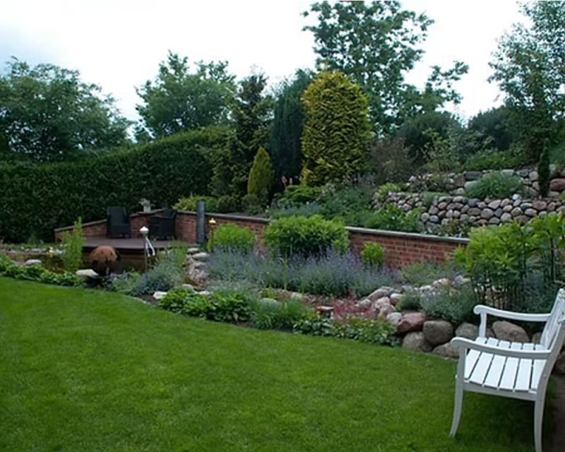 Gepflegter Garten durch den Gartenpflegeservice | © Lebendige Gärten Bernd Will