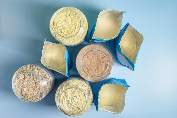 Vegane Proteinpulver null