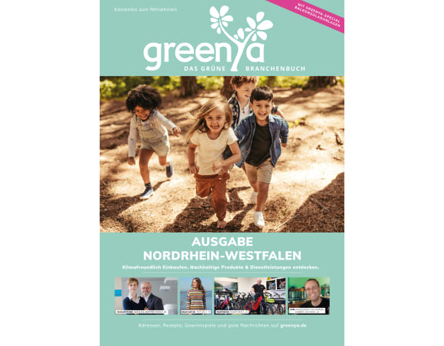 Titel greenya das grüne Branchenbuch für Nordrhein-Westfalen  greenya