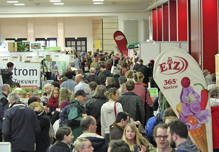 Viele Besucher bei der Veggienale Nürnberg ECOVENTA Services UG