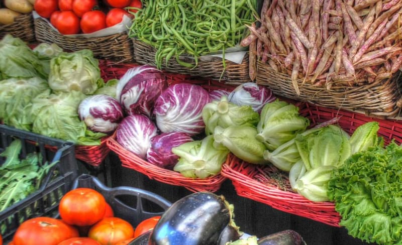 Radiccio auf Dem Markt